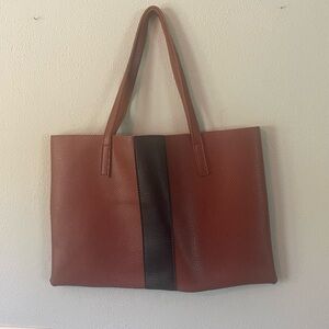 Vince Camuto brown leather tote